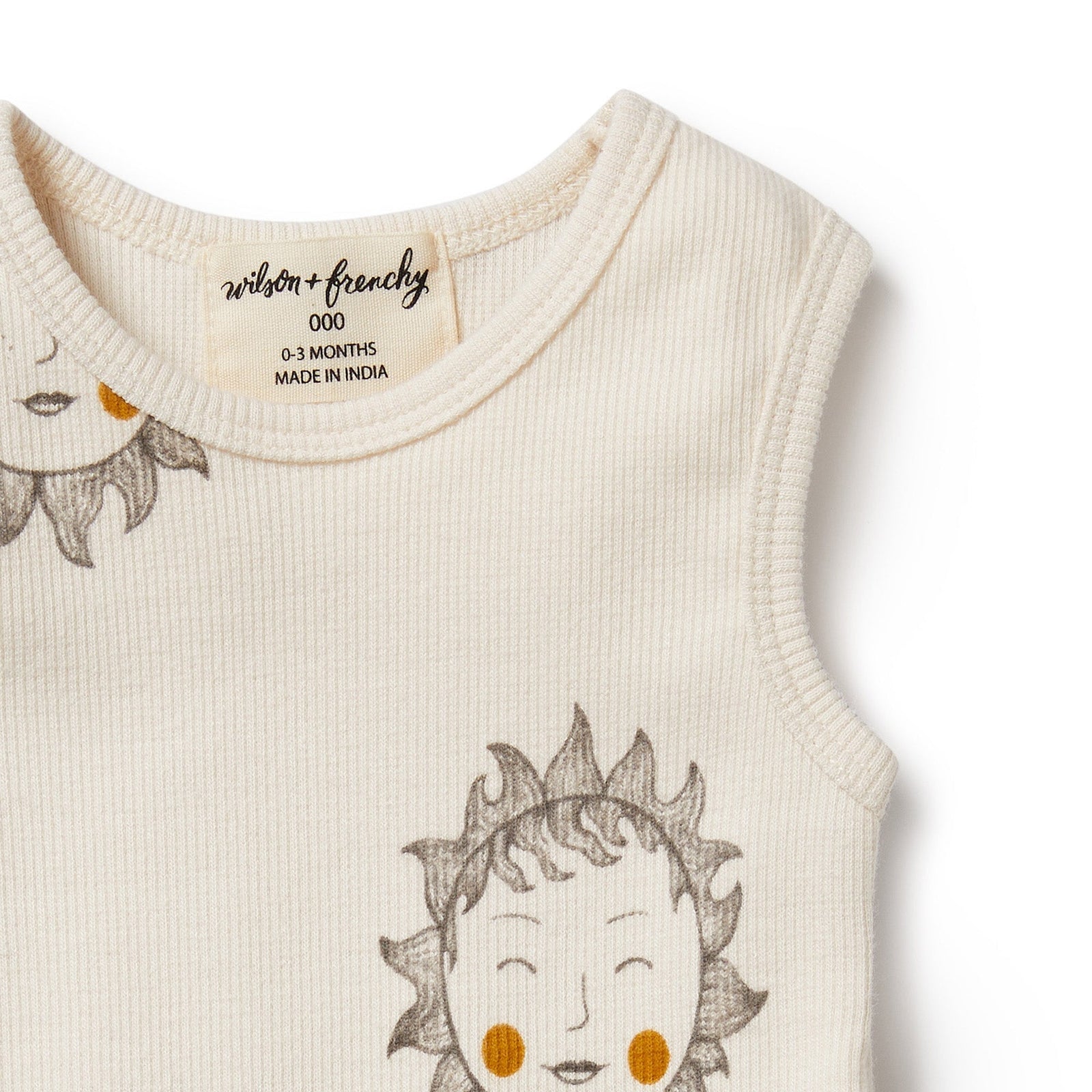 Shine On Me Organic Ruffle Bodysuit