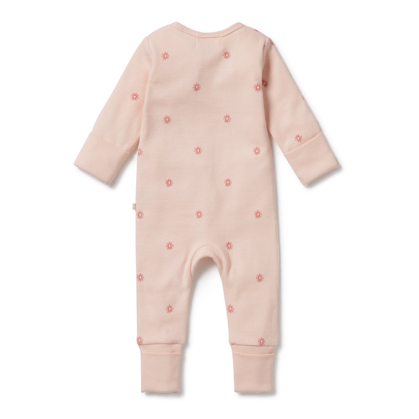 Petit Soleil Organic Zipsuit with Feet