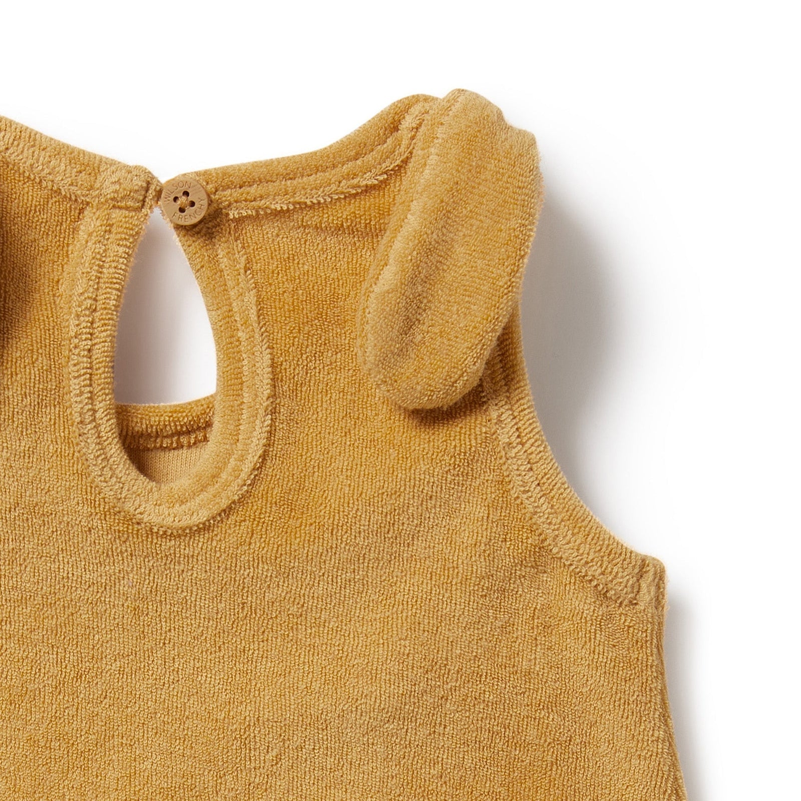 Follow The Sun Organic Terry Tie Playsuit