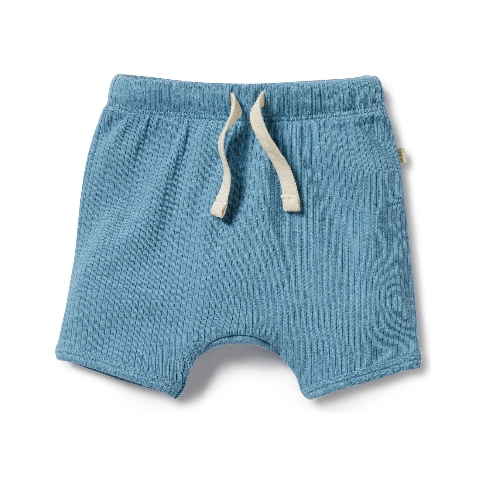 Sky Blue Organic Rib Short