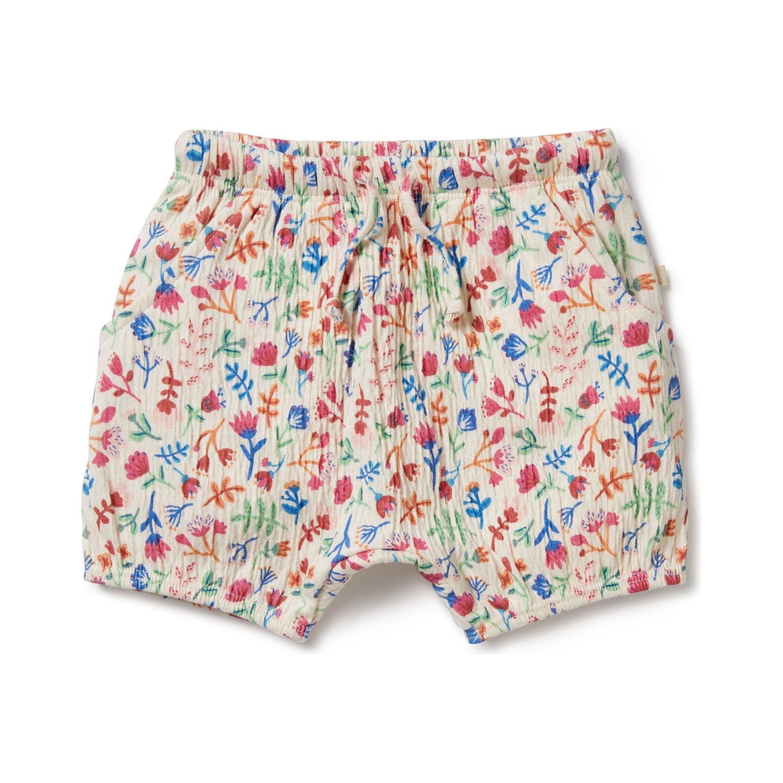 Tropical Garden Crinkle Bloomer Short