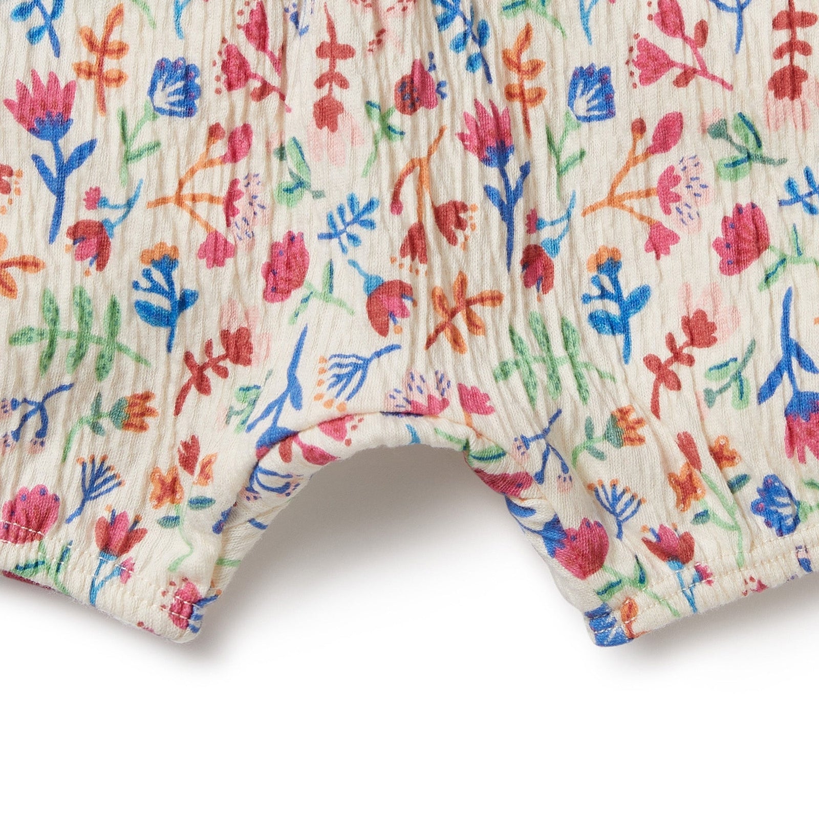Tropical Garden Crinkle Bloomer Short