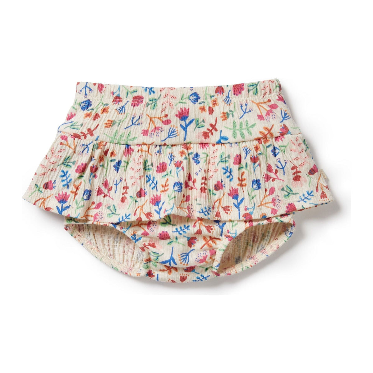 Tropical Garden Crinkle Ruffle Nappy Pant