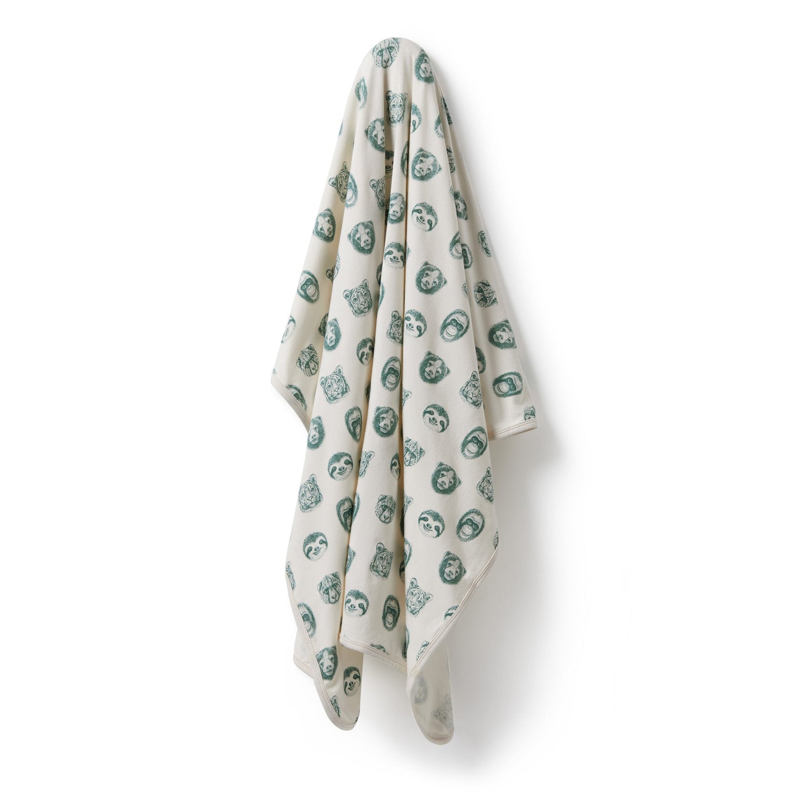 Hello Jungle Organic Bunny Rug