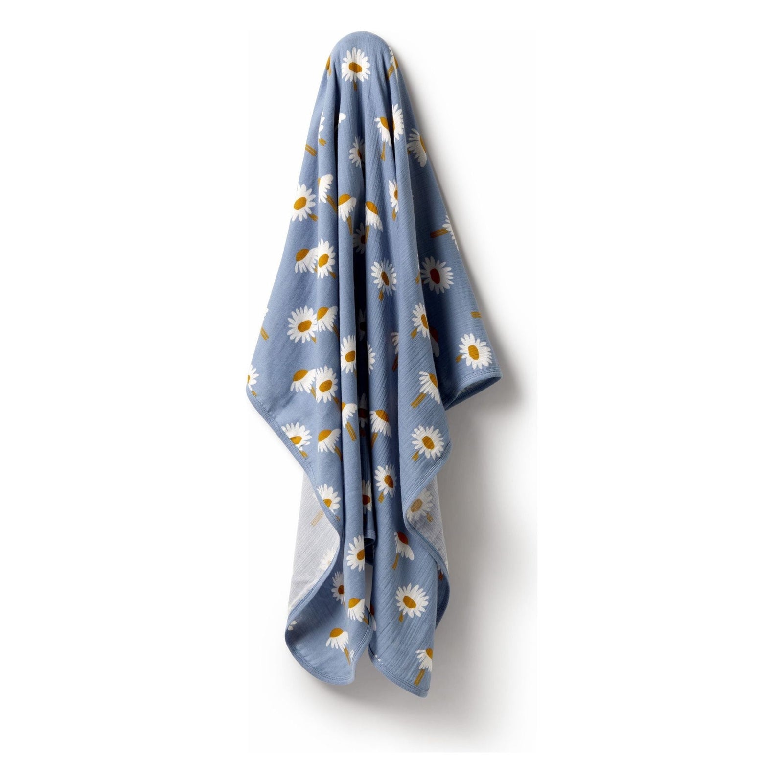 Daisy Floral Organic Crinkle Bunny Rug