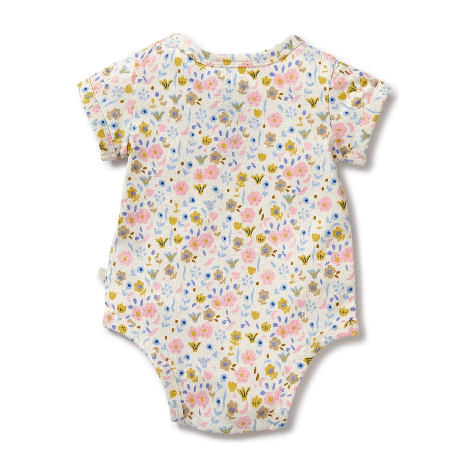 Ava Floral Organic Bodysuit