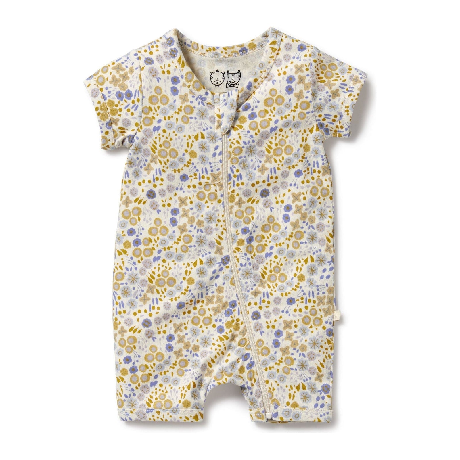 Little Meadow Organic Boyleg Zipsuit