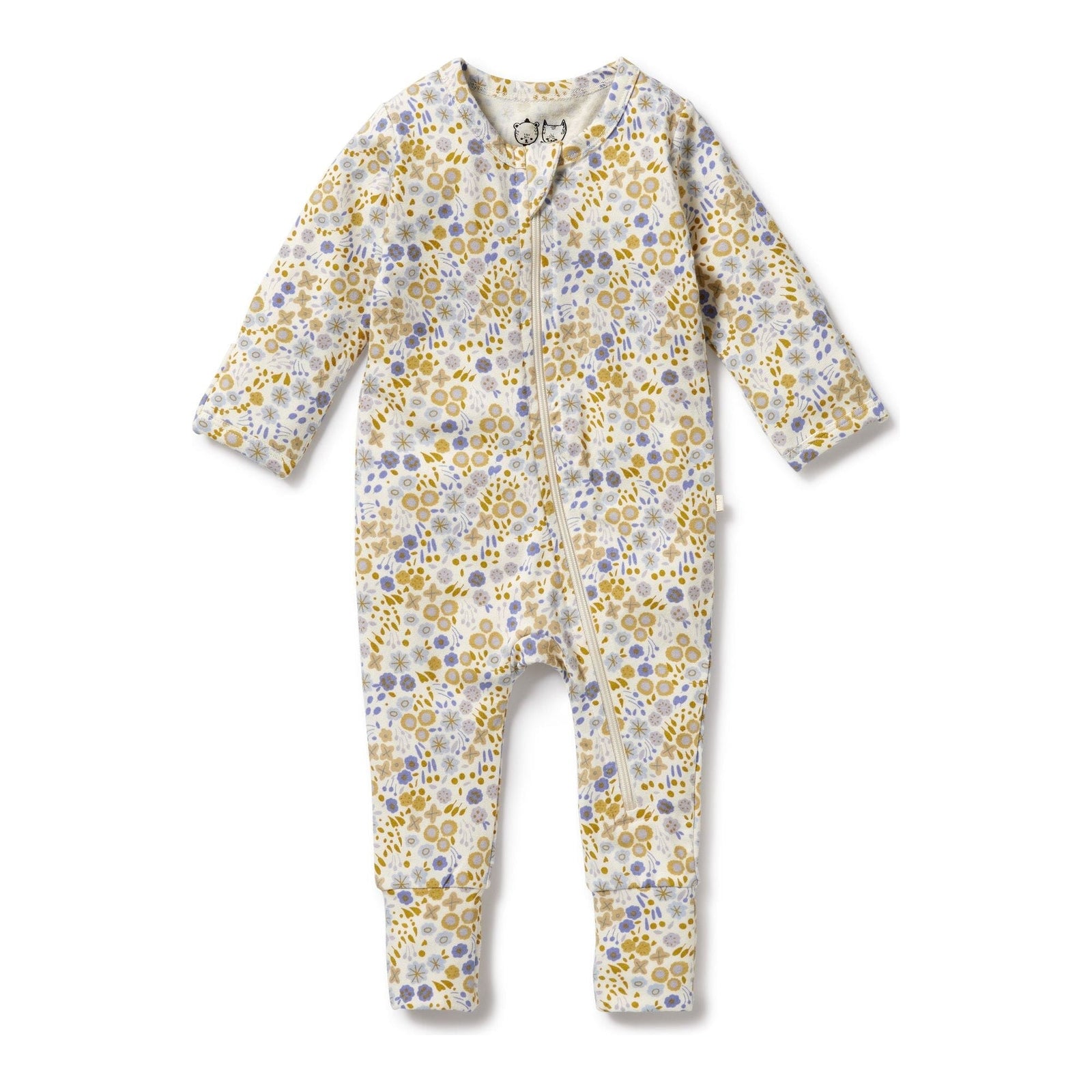Little Meadow Organic Zipsuit with Feet