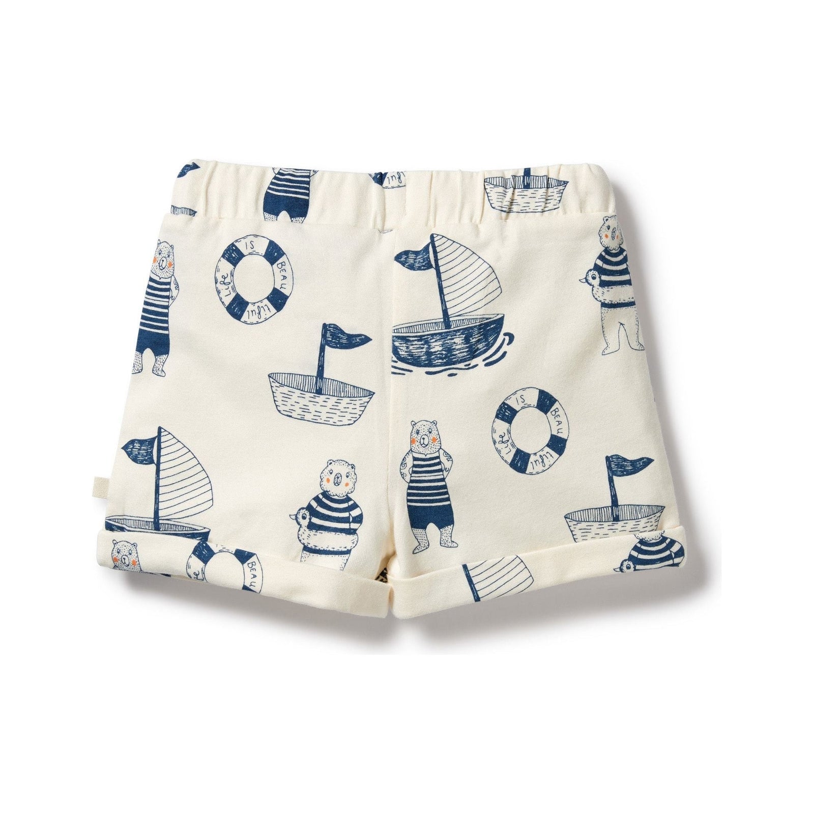 Nautical Bear Organic Short
