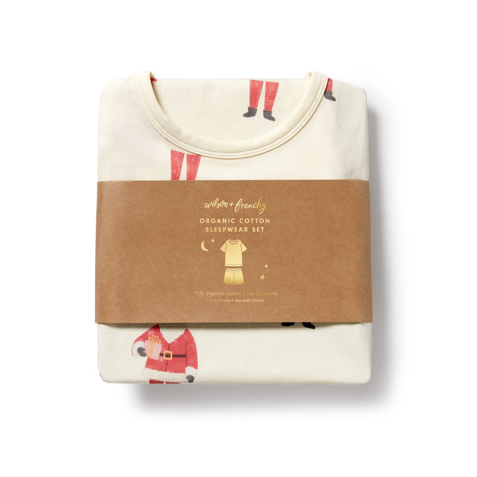 Ho Ho Ho Organic Short Sleeved Pyjamas