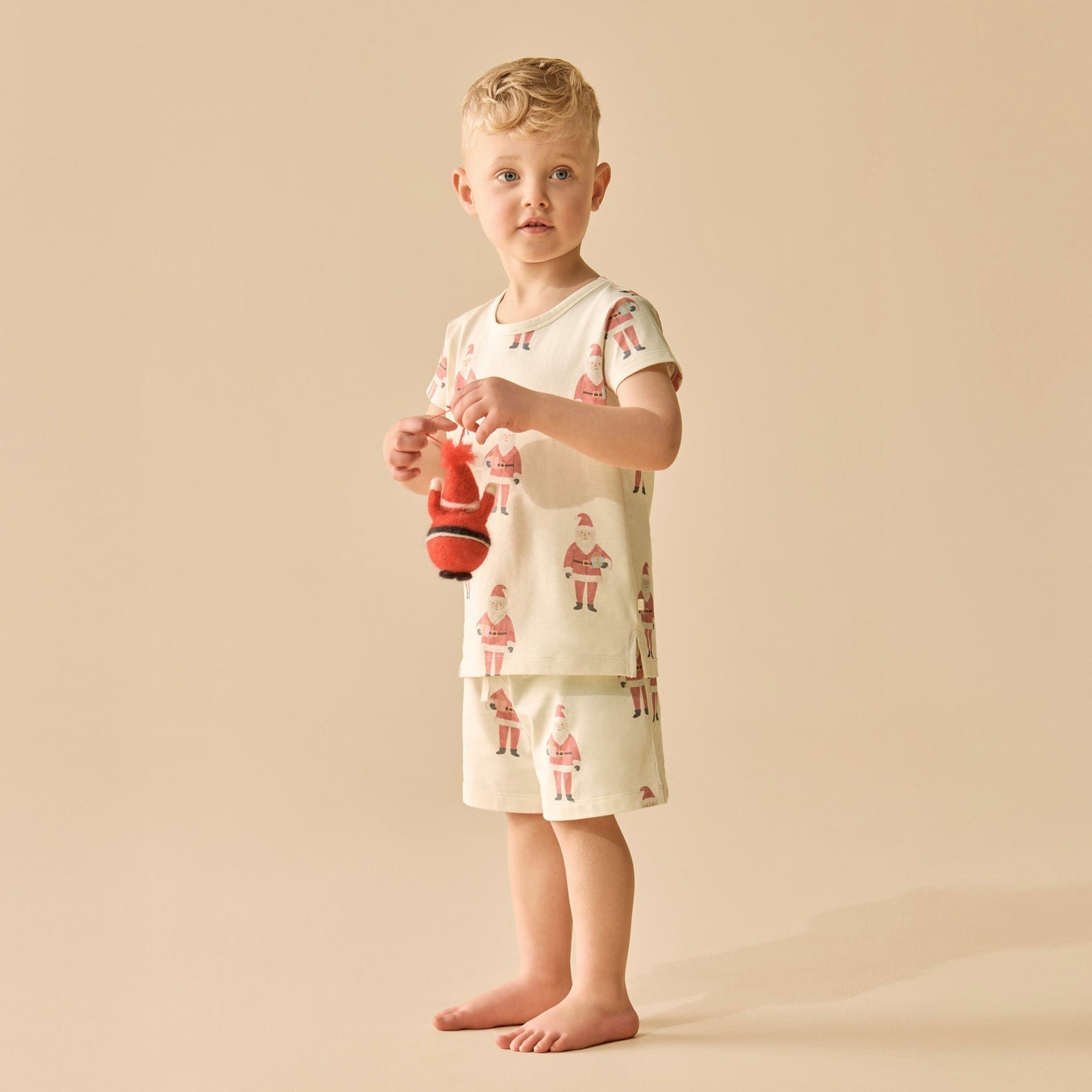 Ho Ho Ho Organic Short Sleeved Pyjamas