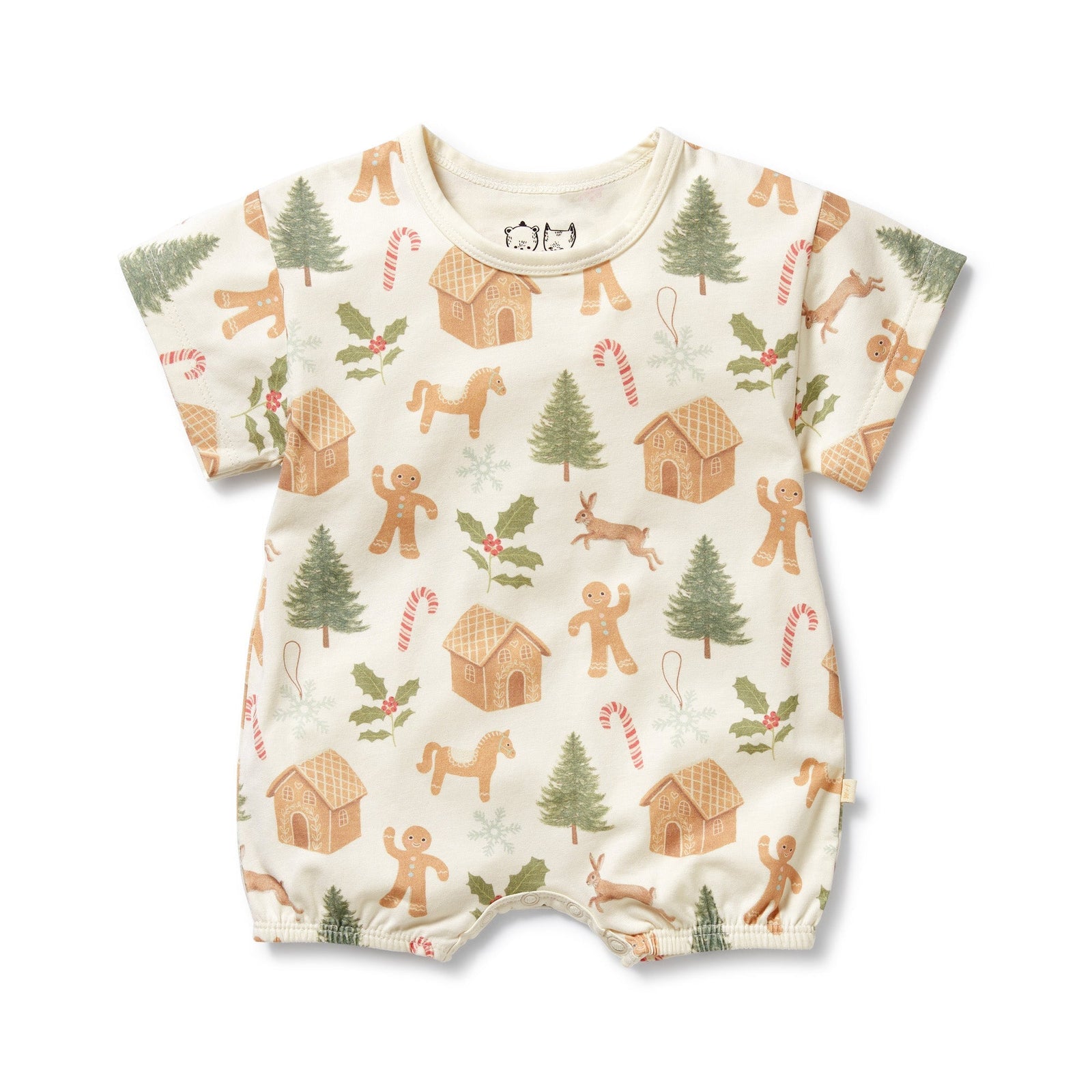 Holly Jolly Magic Organic Growsuit