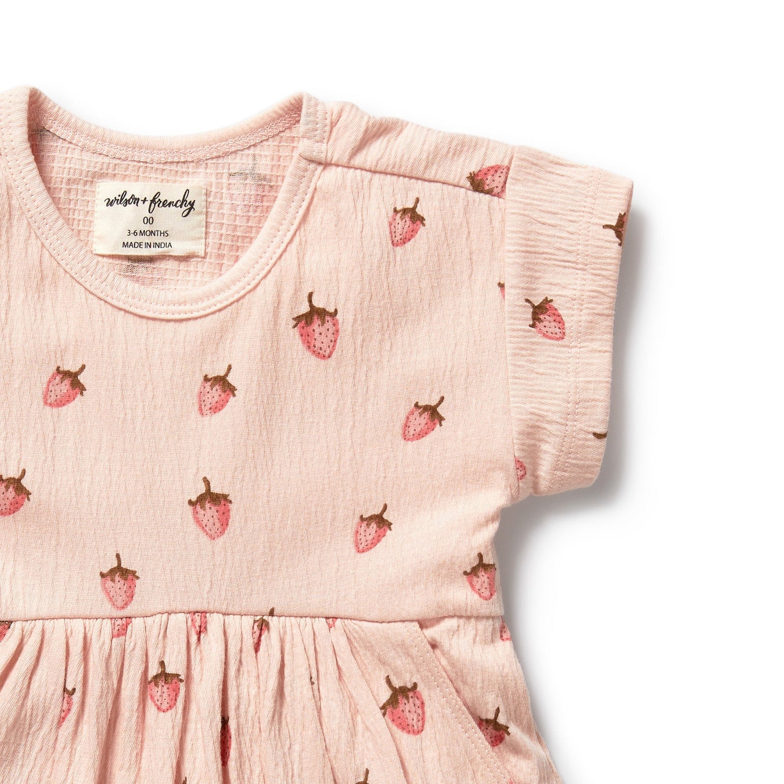 Strawberry Kisses Organic Dress