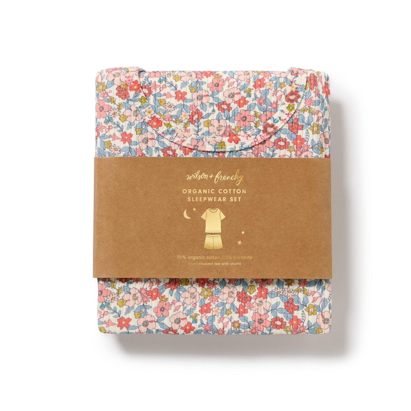 Summer Bloom Organic Short Sleeved Pyjamas