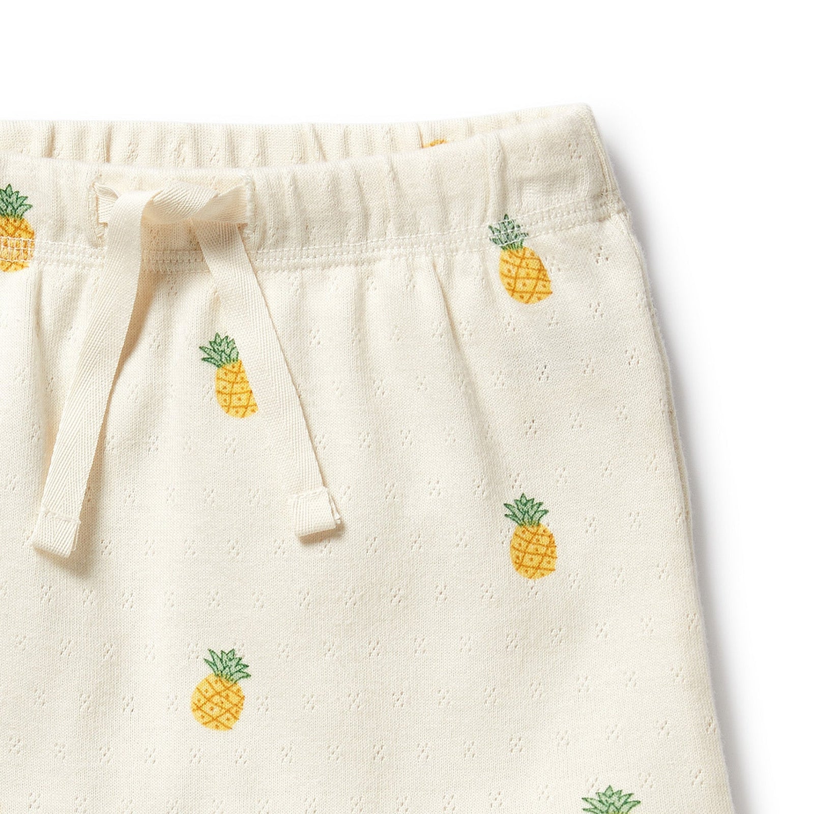 Piney Pals Organic Pointelle Kimono Set