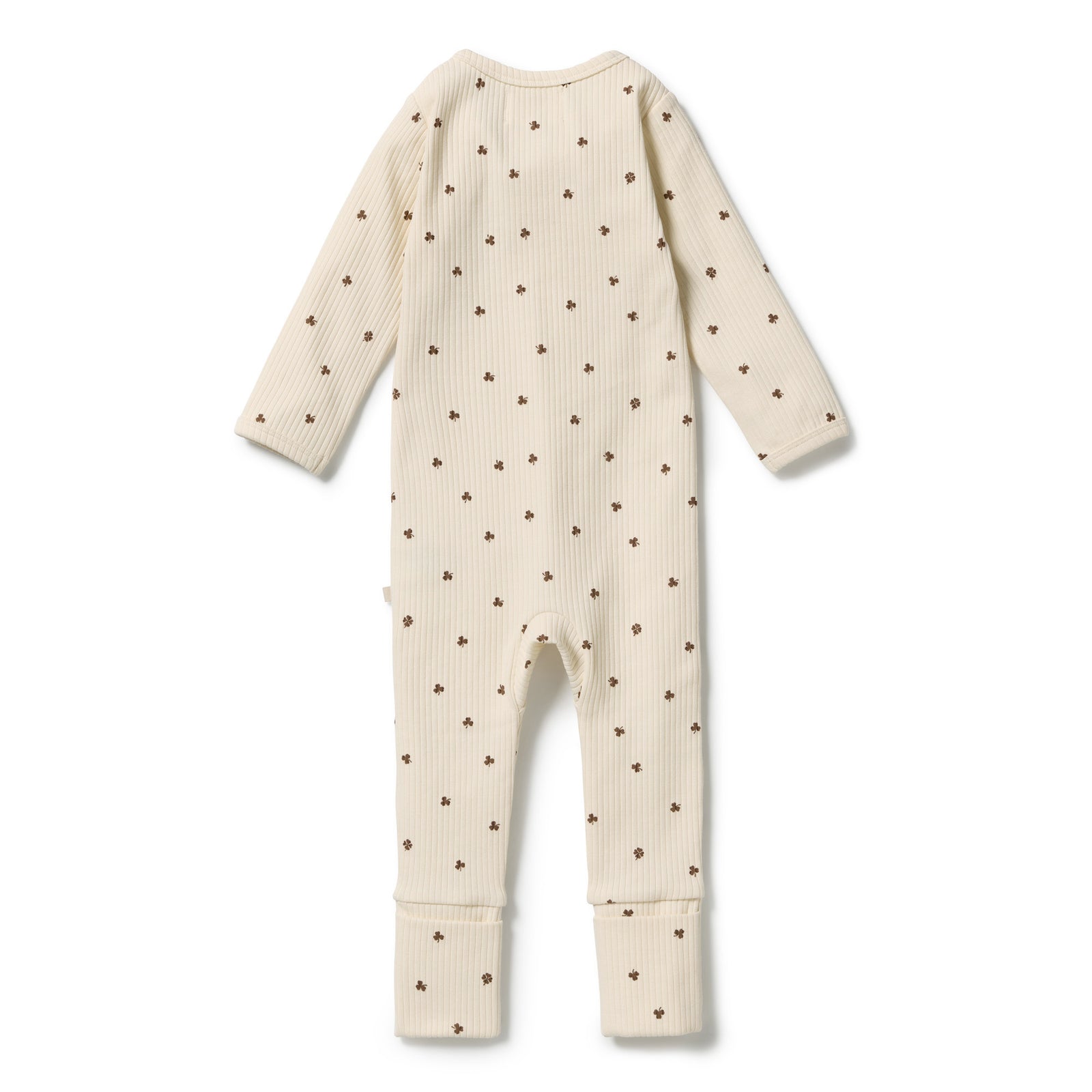 My Lucky Charm Organic Zipsuit with Feet