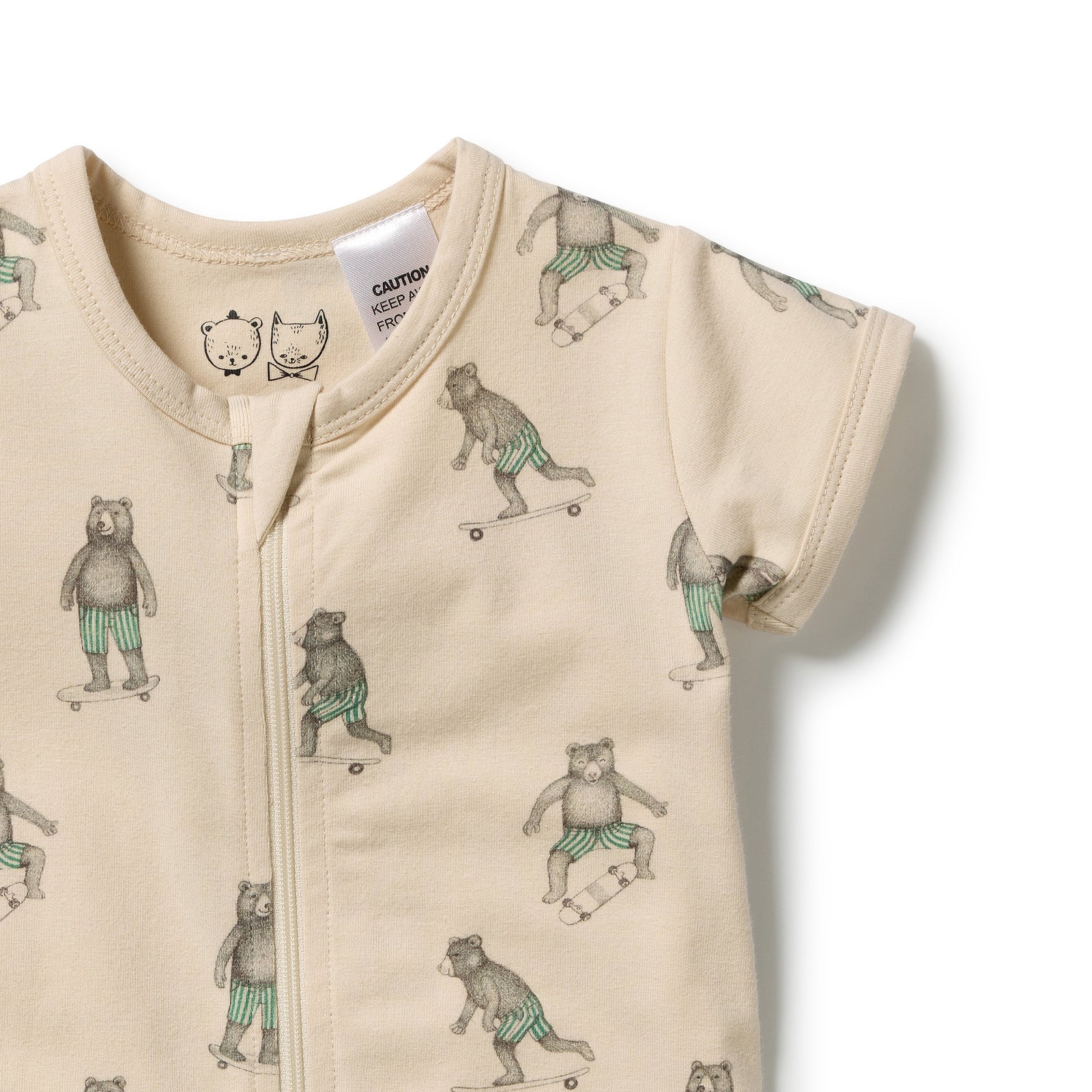 Skater Club Organic Boyleg Zipsuit