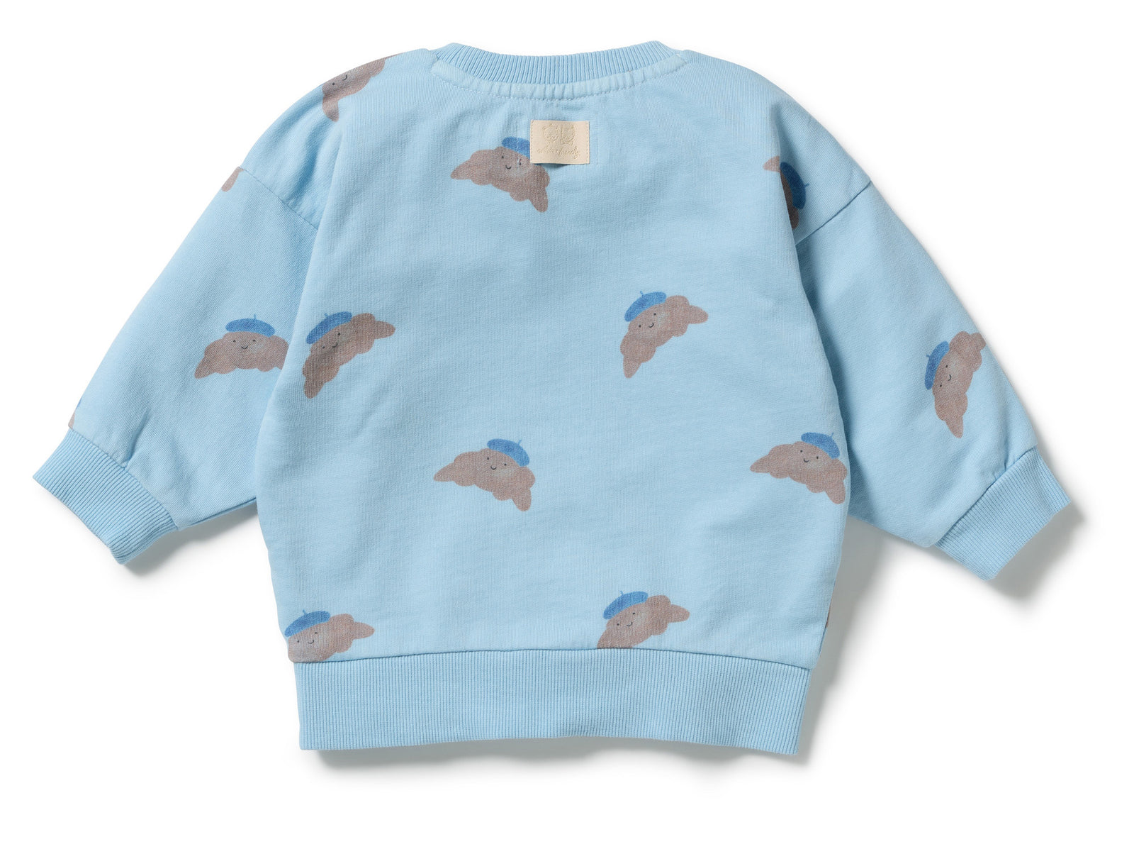 Little Croissant Organic Garment Dyed Sweat