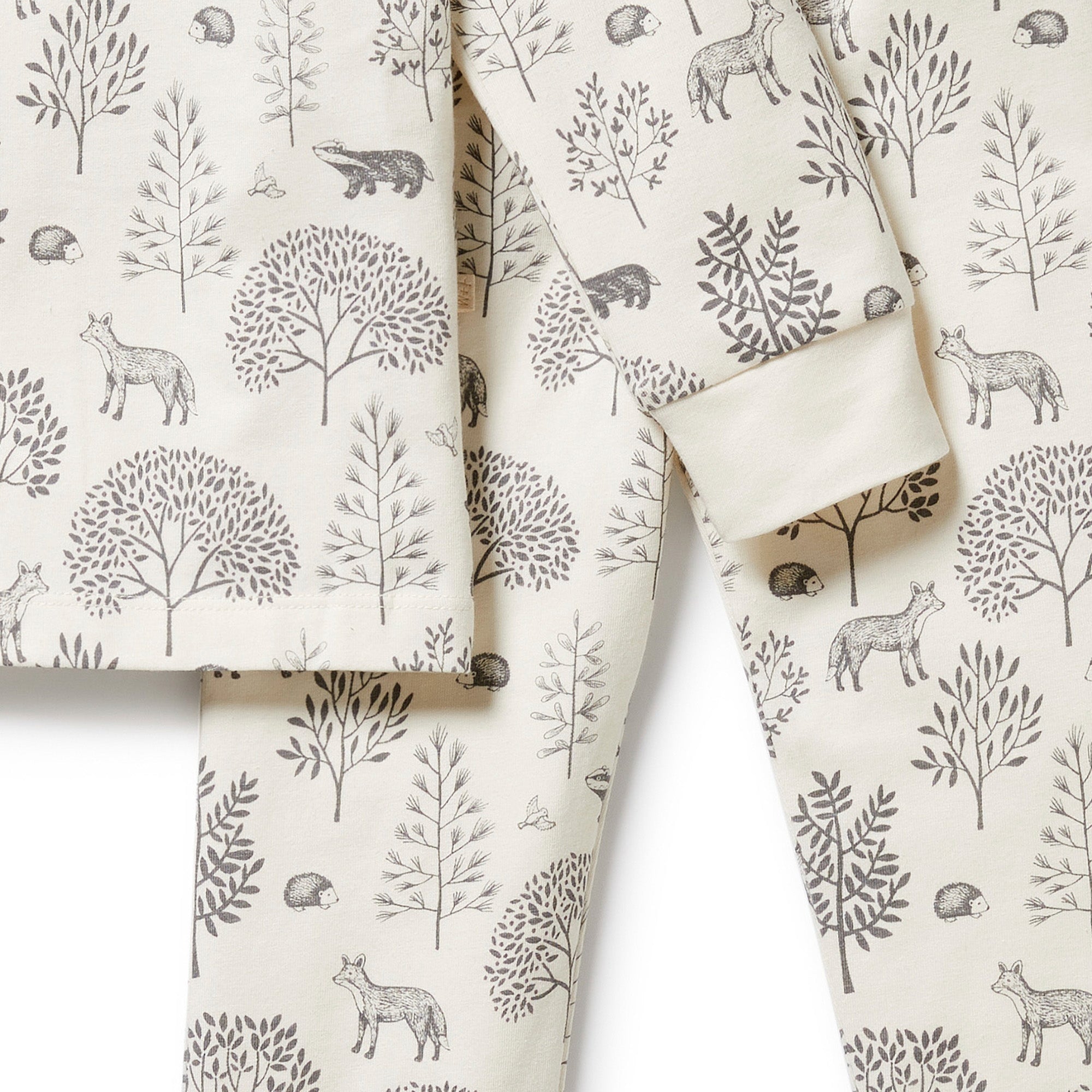 Woodland Organic Long Sleevedd Pyjamas