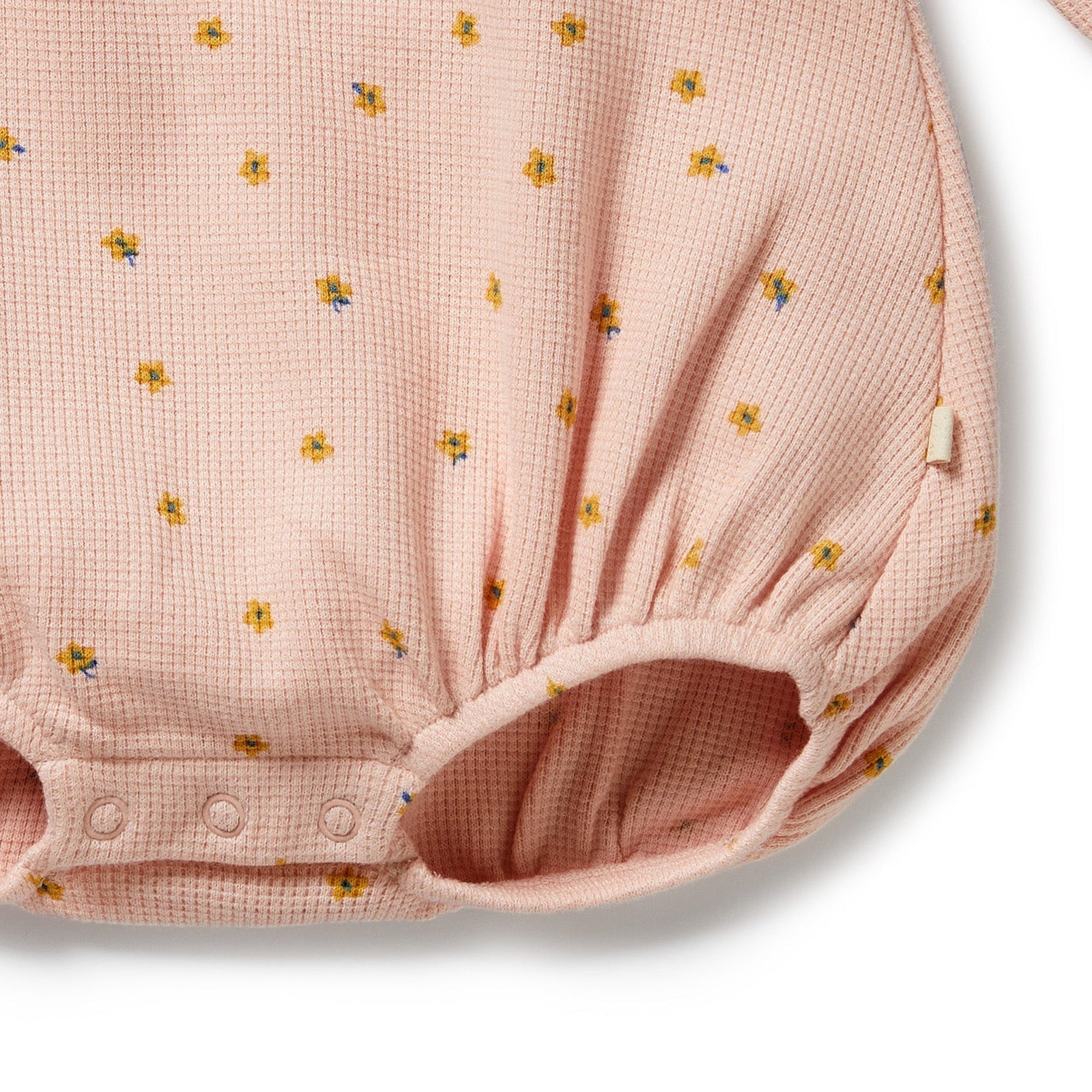 Little Fleur Organic Waffle Bodysuit