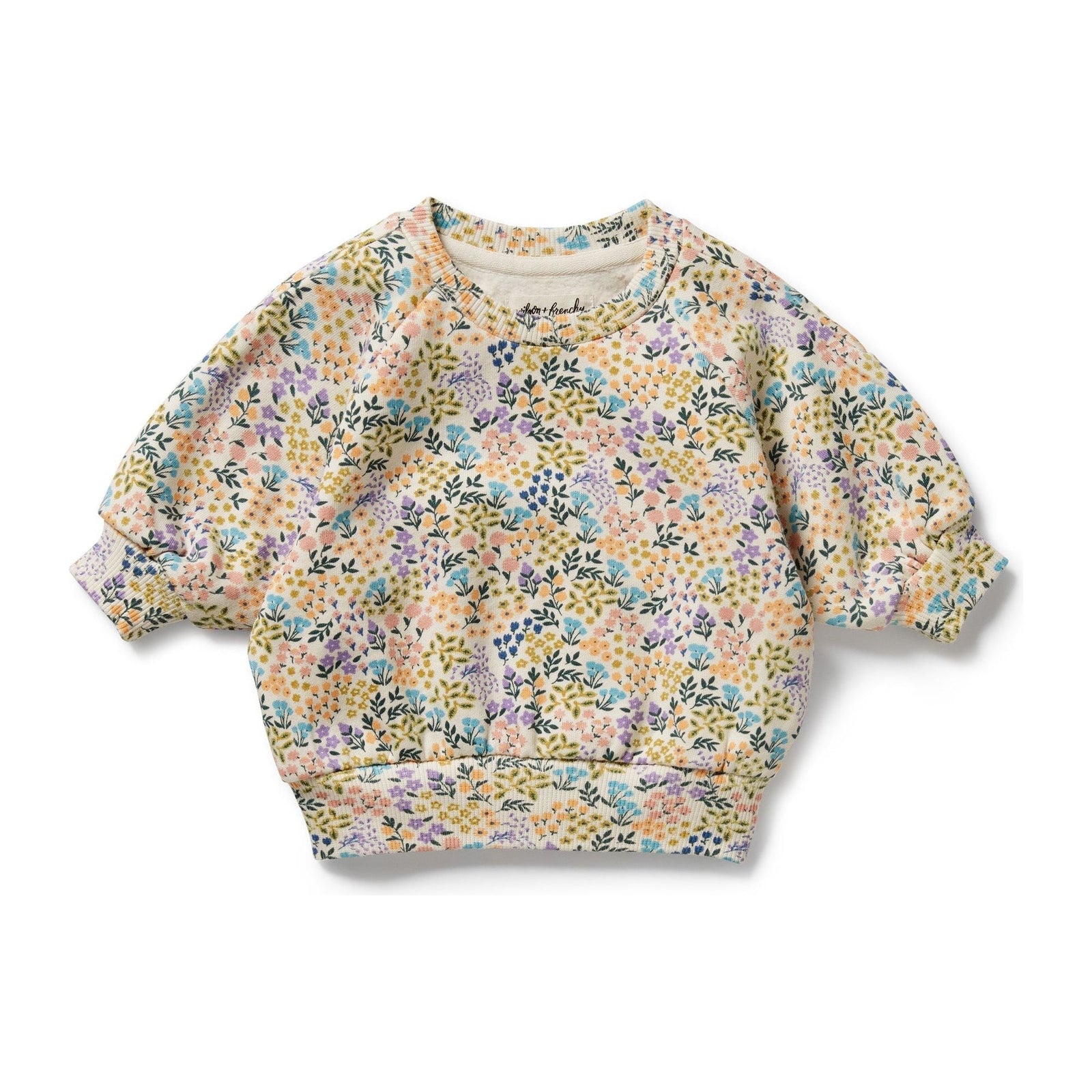 Tiny Bloom Organic Terry Sweat