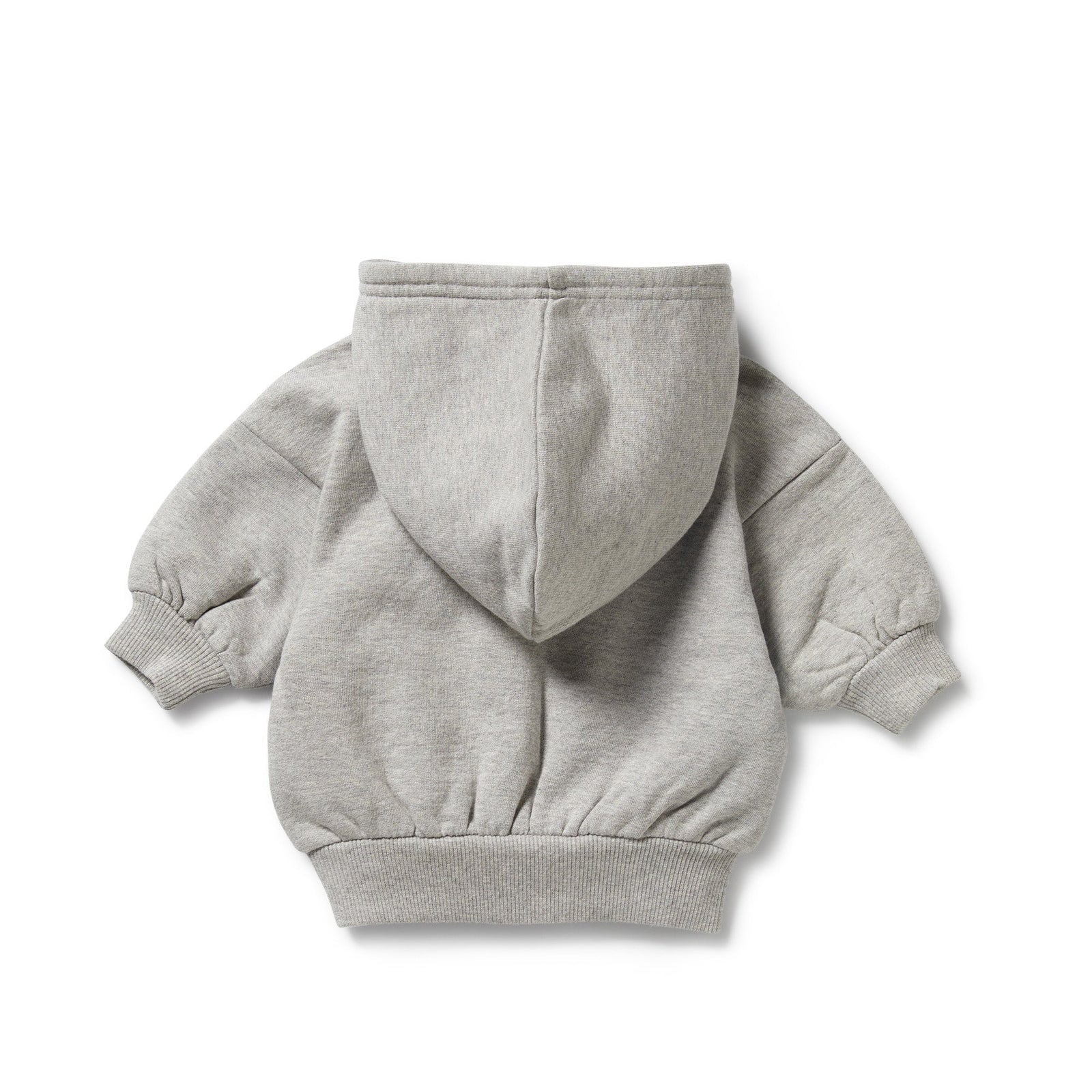Charcoal Organic Terry Hooded Sweat