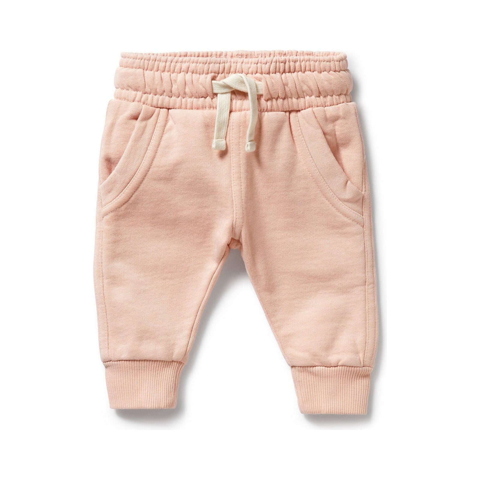 Blush Pink Organic Terry Sweat Pant