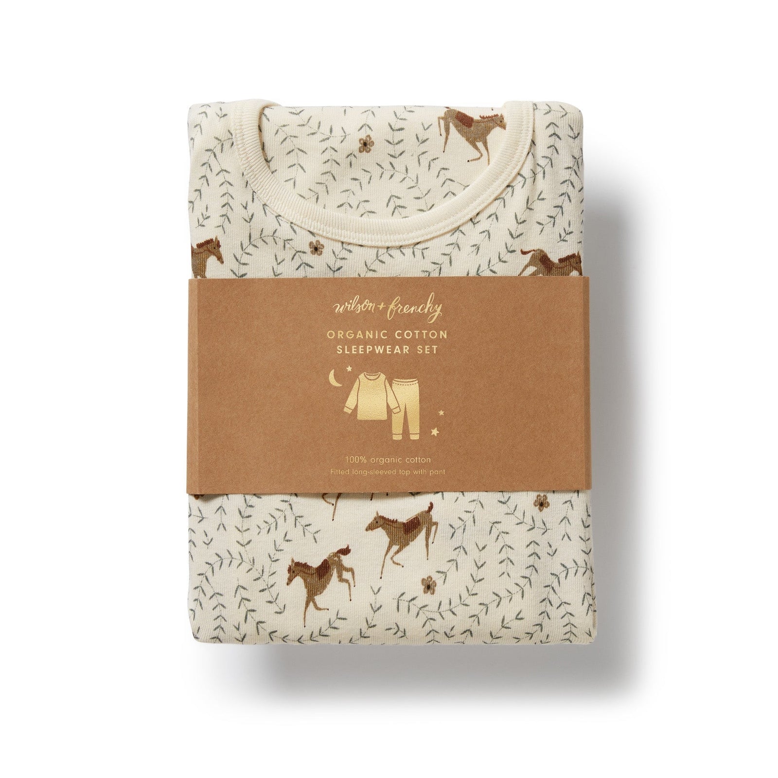 Trixie Horse Organic Long Sleeved Pyjamas