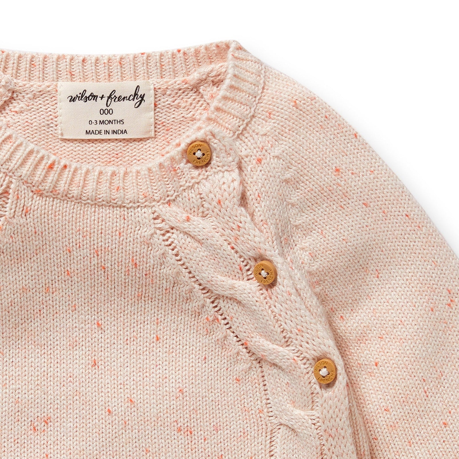 Fairy Floss Organic Knitted Kimono Cardigan