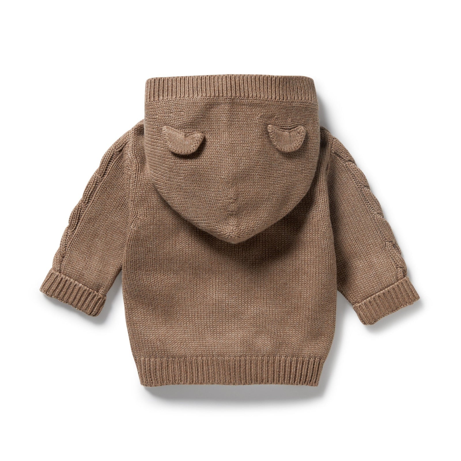 Coco Speckle Organic Knitted Cable Jacket