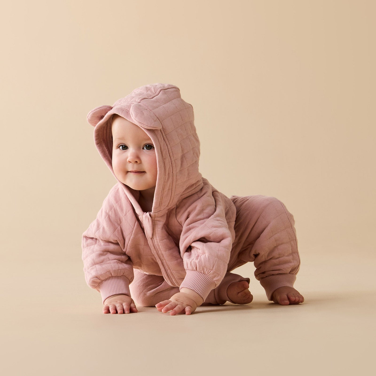 Rose Organic Quilted Jacket