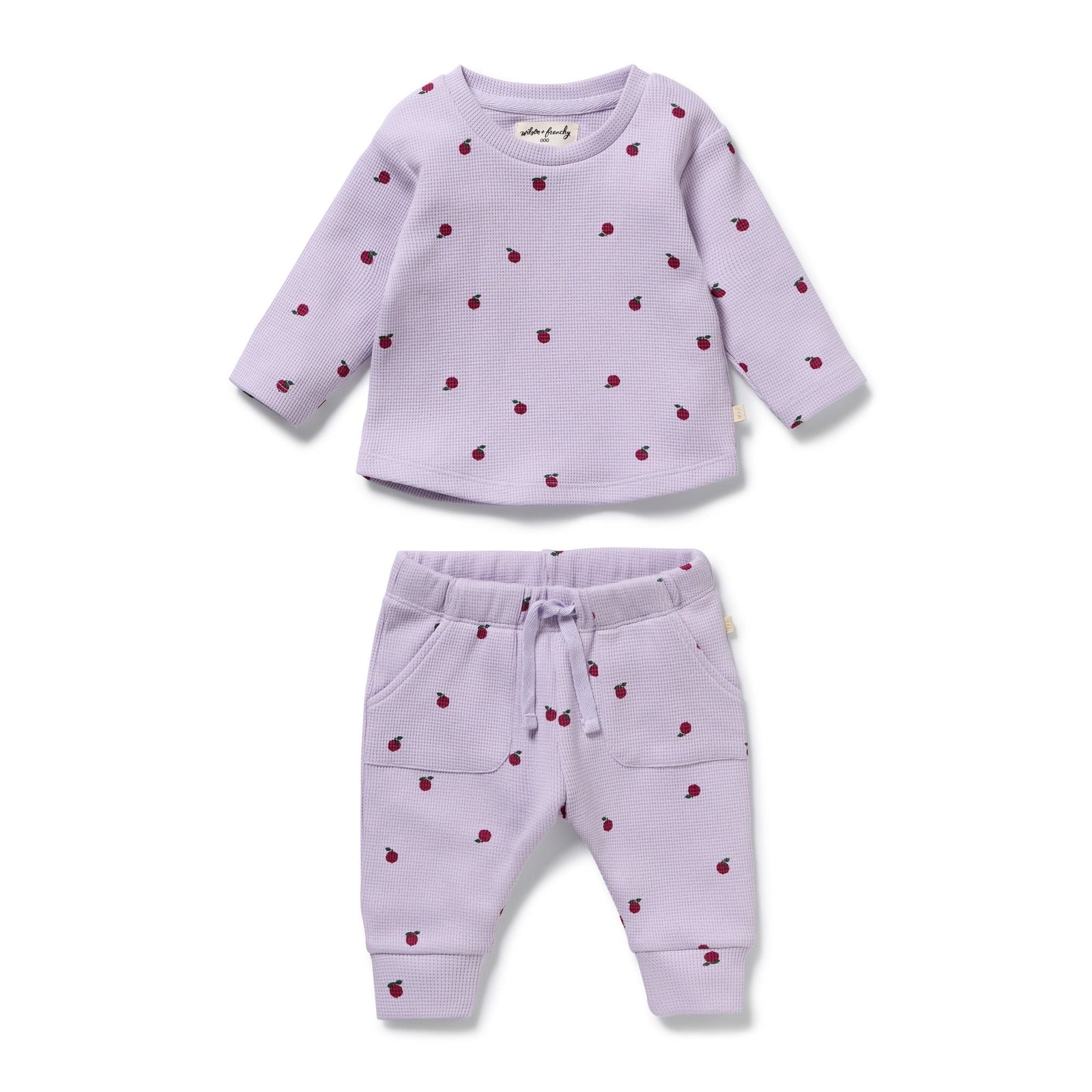 Berry Plums Organic Waffle Set