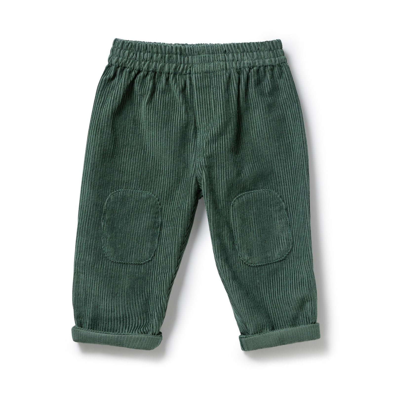 Moss Green Organic Cord Pant