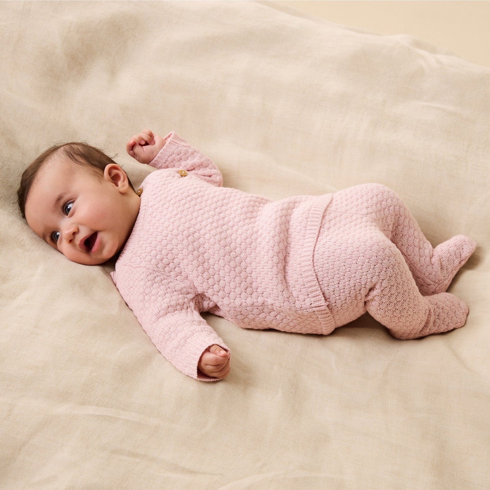 Marshmallow Organic Knitted Bauble Legging