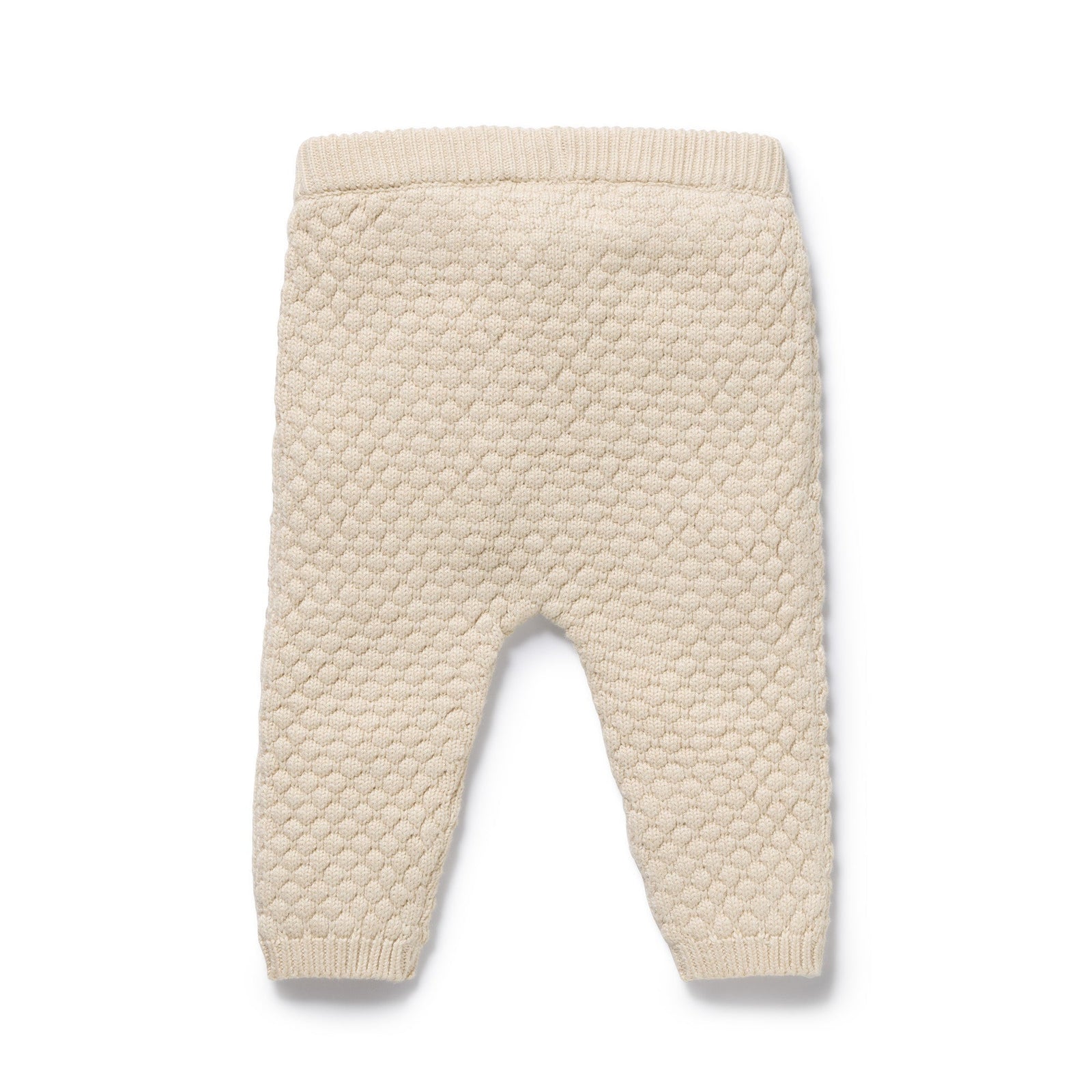 Cream Organic Knitted Bauble Legging