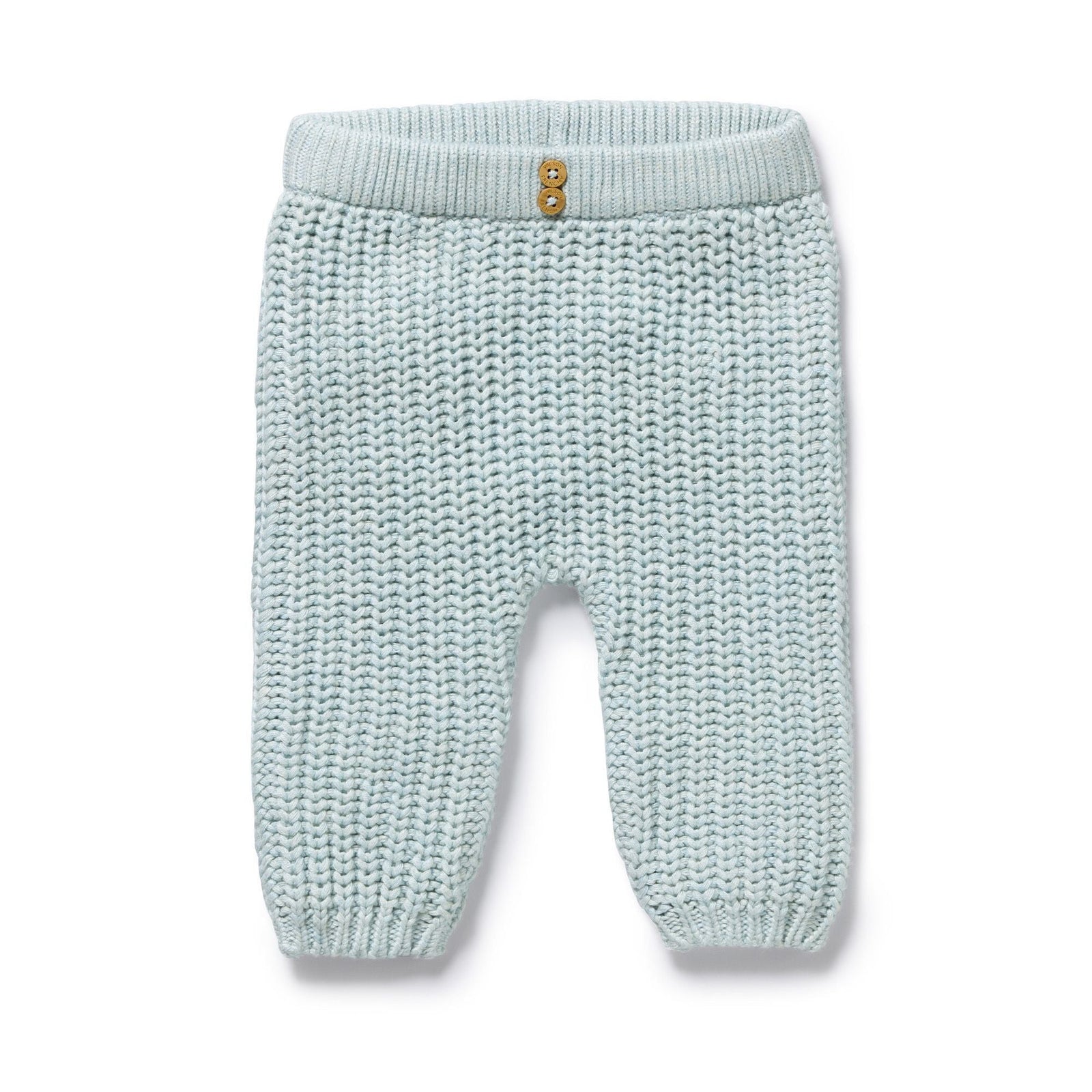 Cloud Blue Organic Knitted Legging
