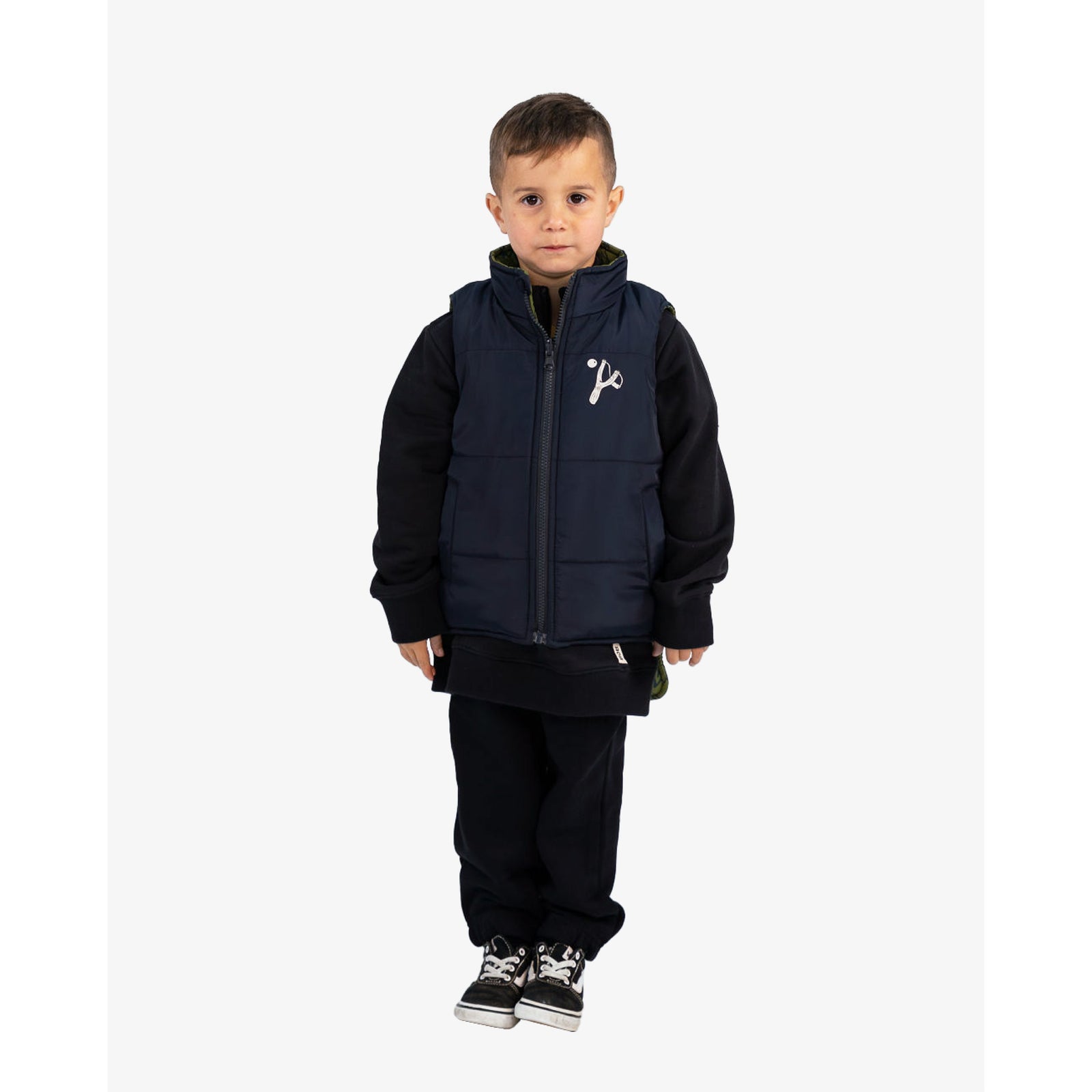 Wild Child Reversible Puffer Vest