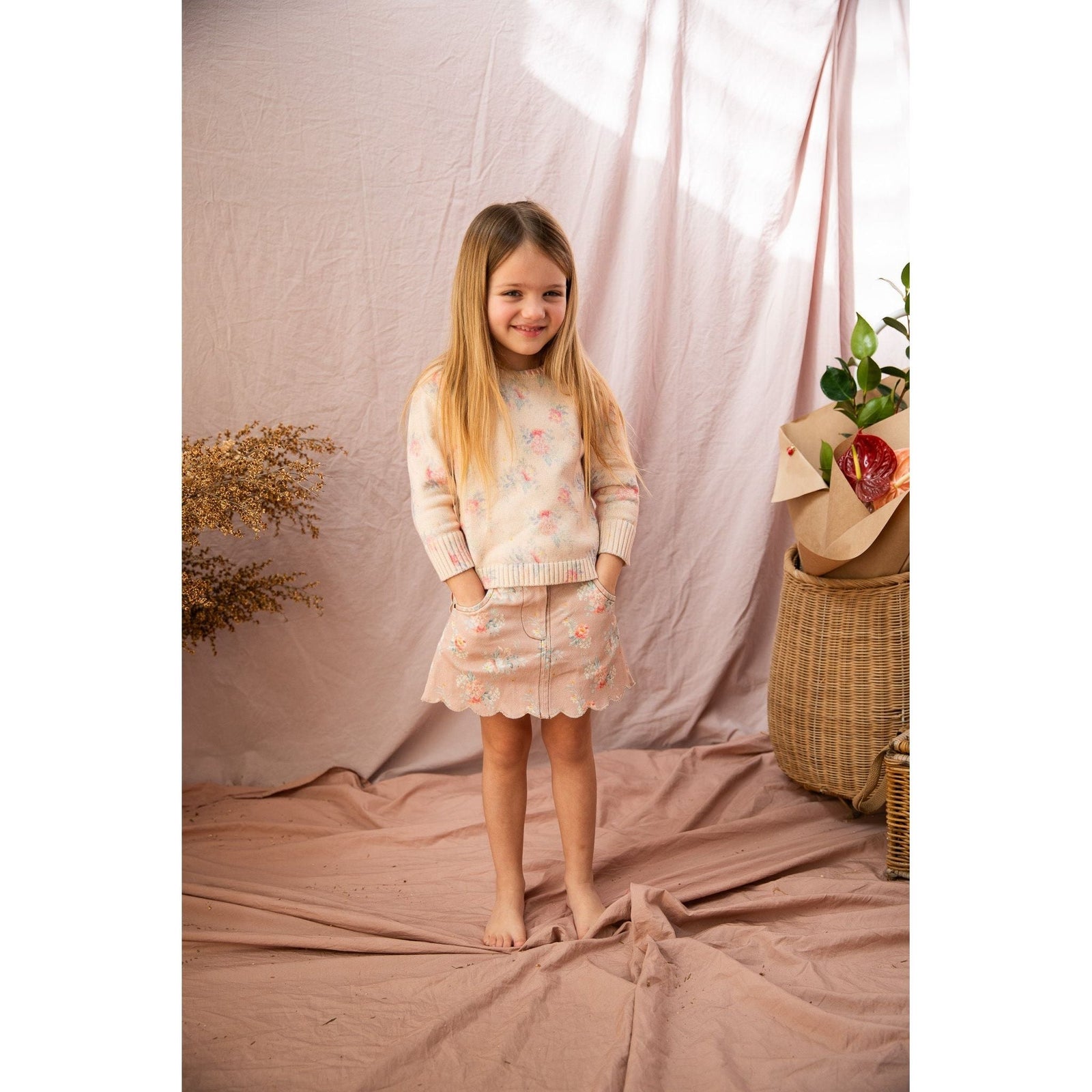 Willow Skirt-Lamb Chop Country Garden