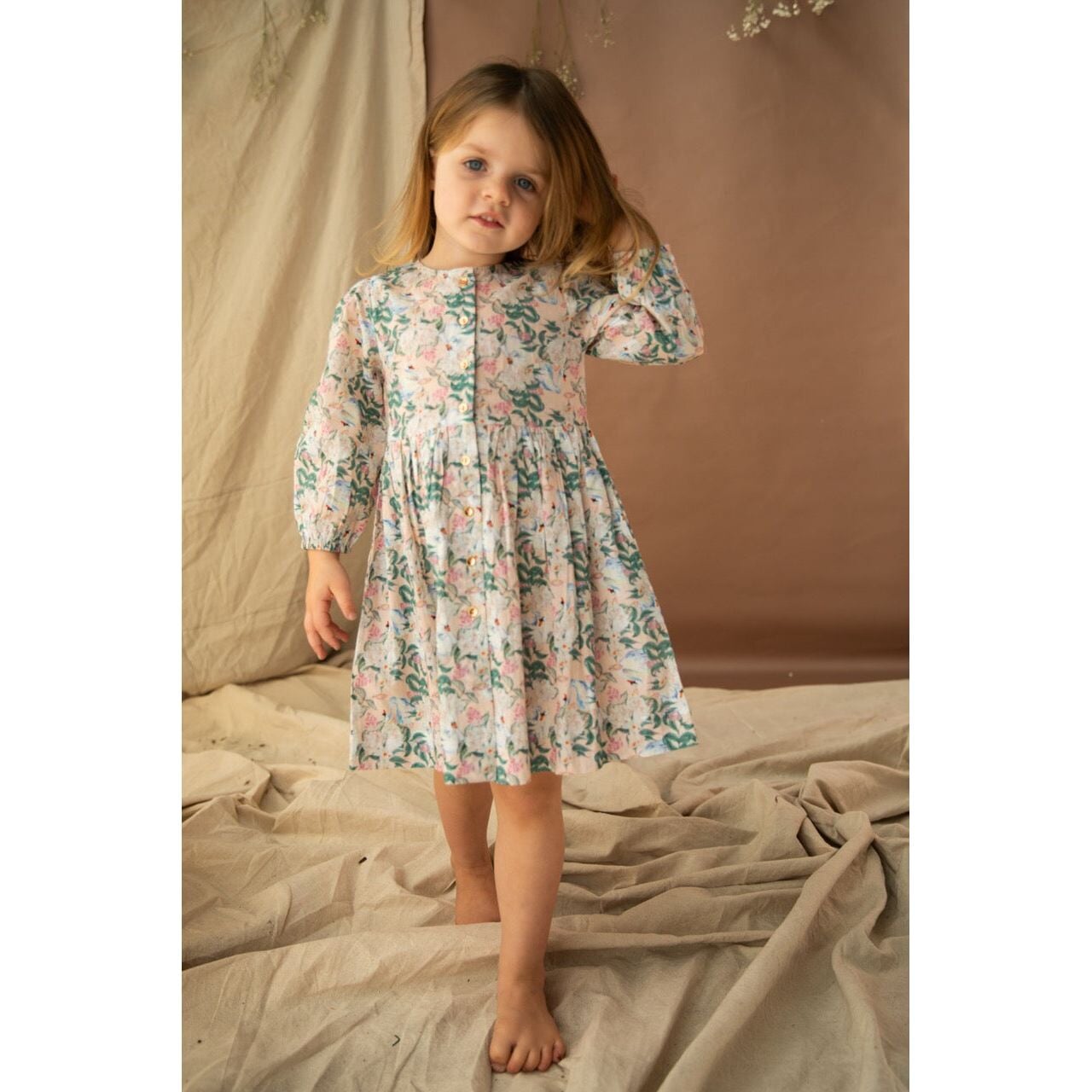 Winifred Dress-Hello Gorgeous Print