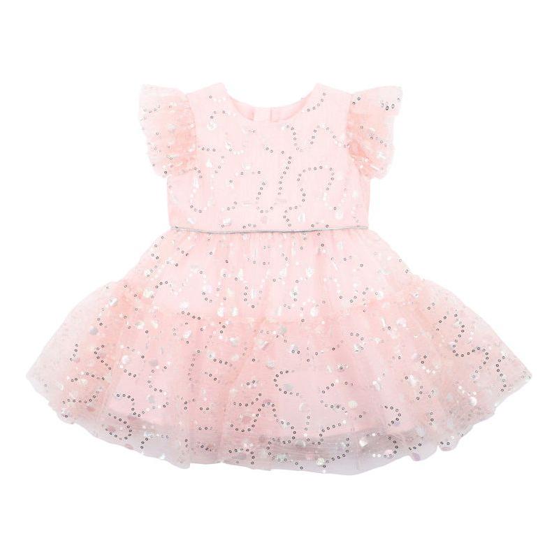 Party Sparkle Frill Dress