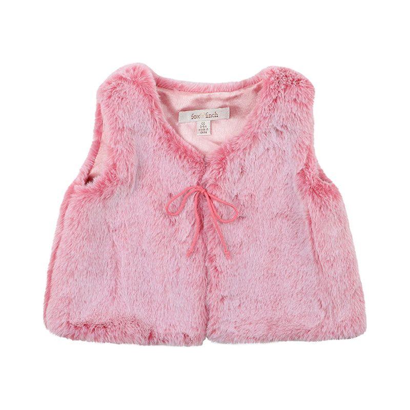 Lucie Faux Fur Vest