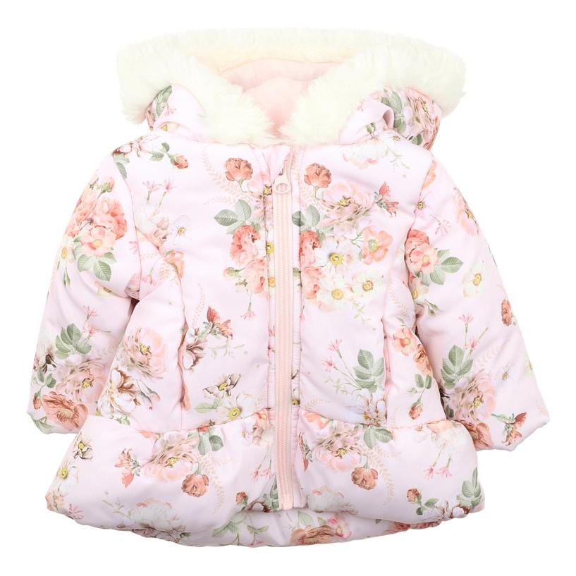 Dotti Print Hooded Coat