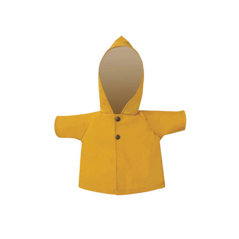 Dinkum Doll Clothing Ahoy Raincoat - Yellow