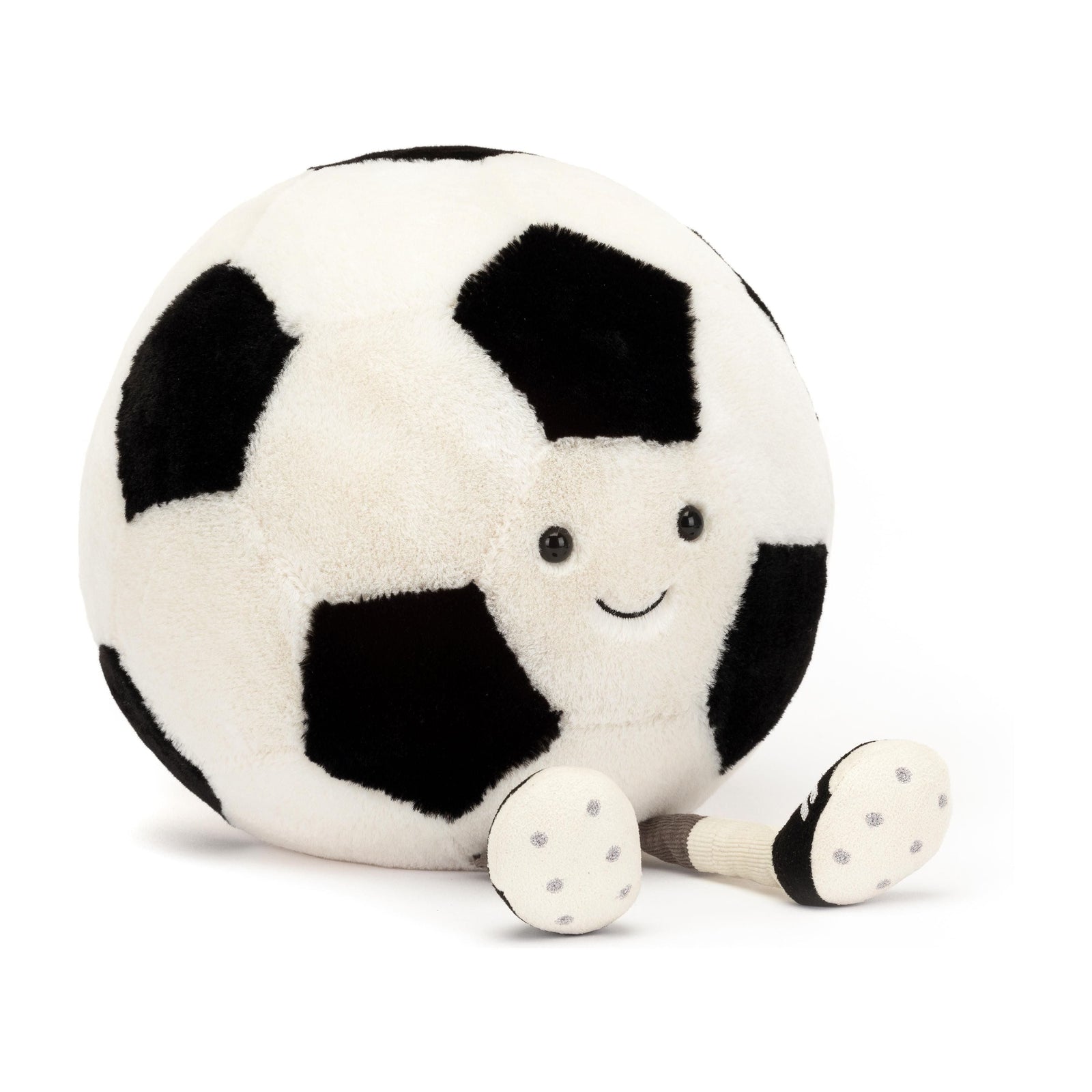 Amuseables Sports Football Black & cream