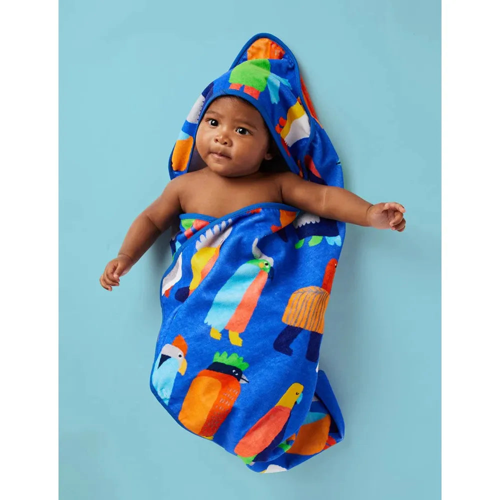 Baby Hooded Towel Flamin Galahs