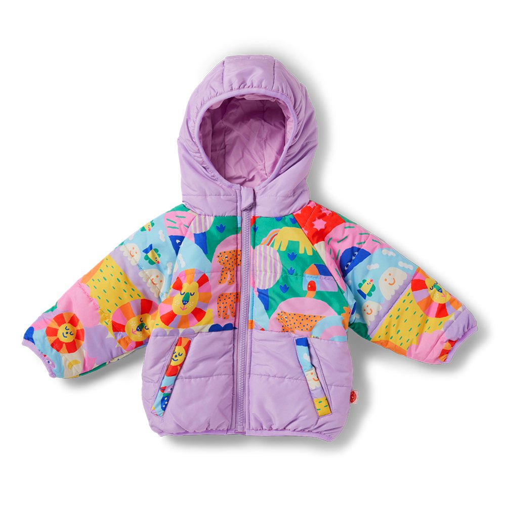 Rainbow Valley Kids Puffer Jacket