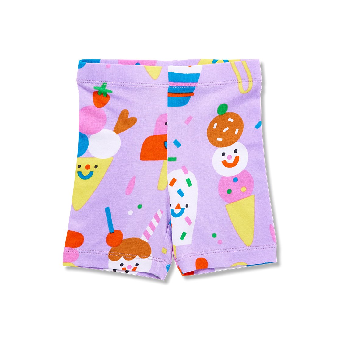 Sundae Funday Kids Bike Shorts