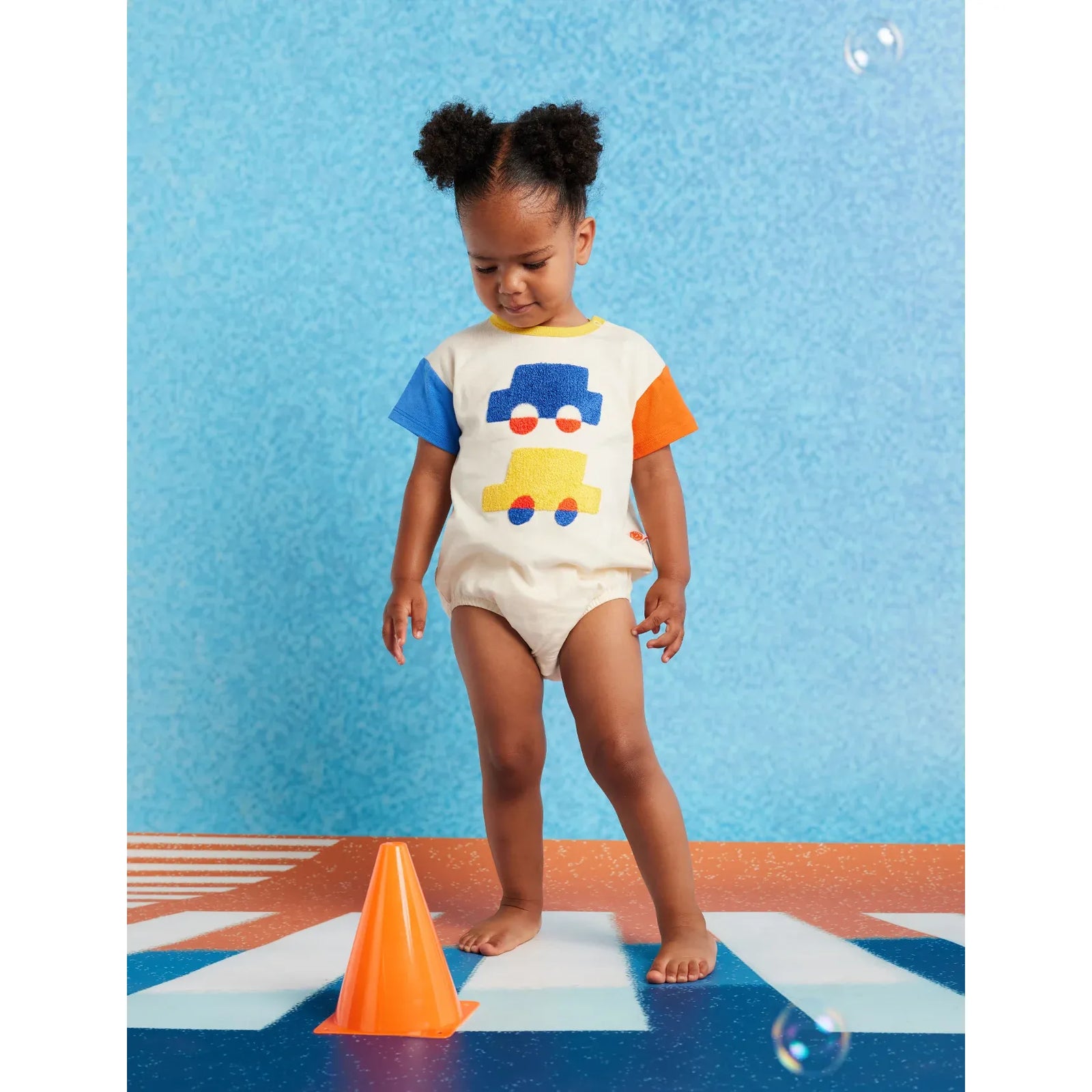 Cotton Bodysuit - Beep Beep