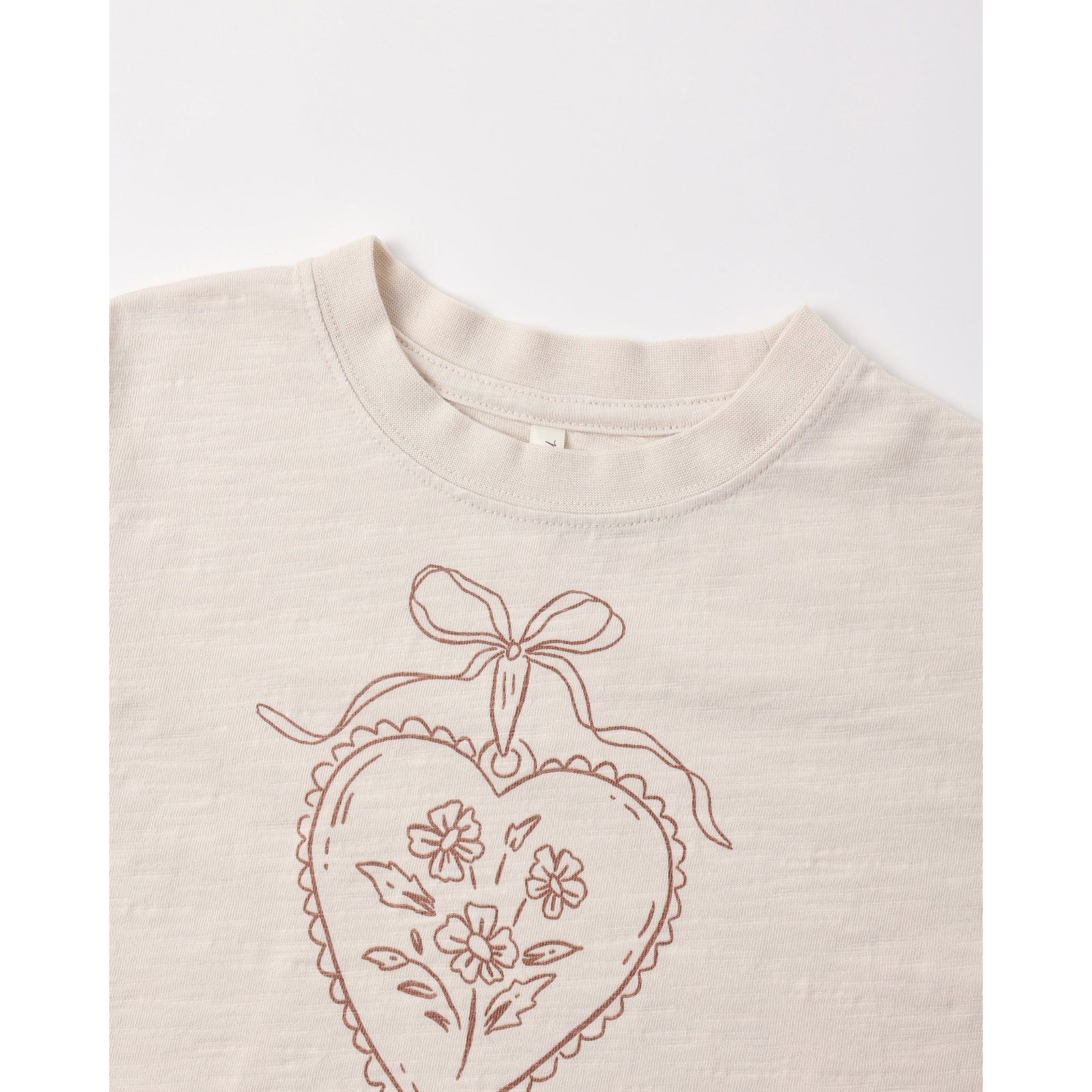 Boxy Tee Heart Locket