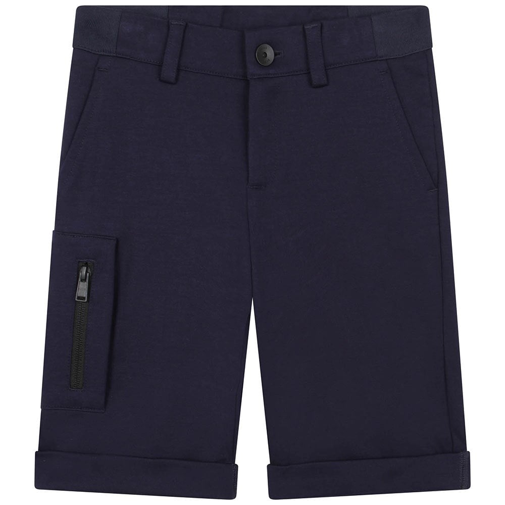 Casual Bermuda Shorts - Navy